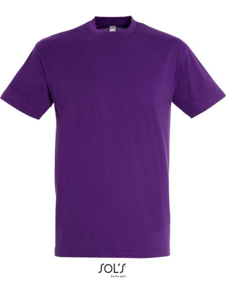 Herren-T-Shirt Sols Regent dunkelviolett