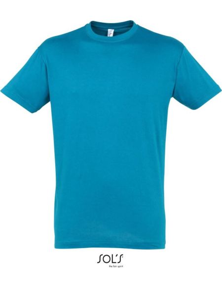 Herren-T-Shirt Sols Regent Aqua