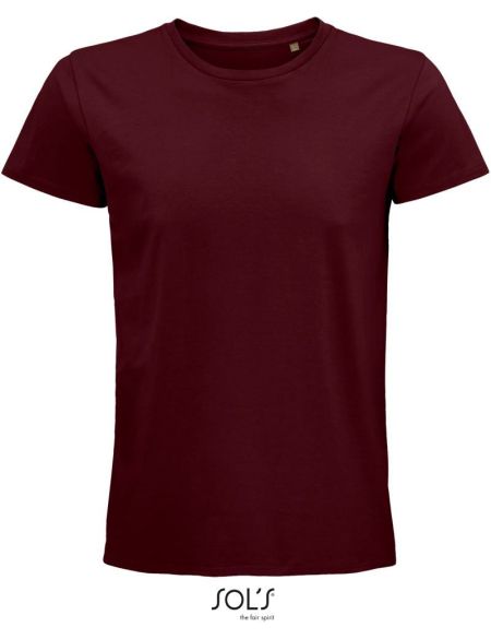 Herren T-Shirt Sols Pioneer Men bordeauxrot