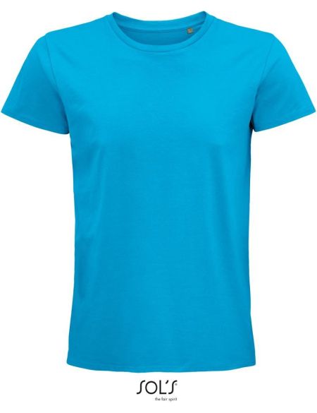 Herren T-Shirt Sols Pioneer Men Aqua