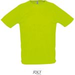 T-Shirt Herren Sport neongrün