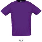 T-Shirt Herren Sport dunkelviolett