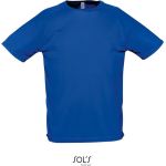 T-Shirt Herren Sportlich Königsblau