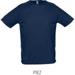 T-Shirt Herren Sportliches französisches Marineblau