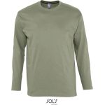 Sols Monarch Khaki Herren-Langarm-T-Shirt