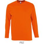 Herren-T-Shirt mit langen Ärmeln Sols Monarch orange