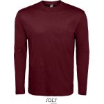Herren-T-Shirt mit langen Ärmeln Sols Monarch Ochsenblut