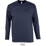 Sols Monarch Navy Langarm-Herren-T-Shirt